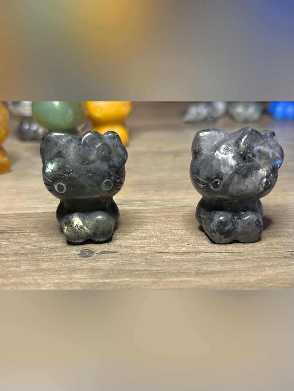 🌈 Labradorite Hello Kitty Pair 🌈
